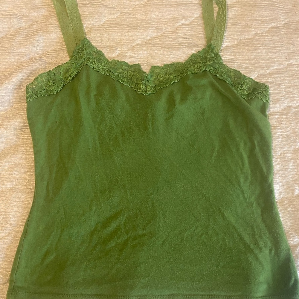 Cute green camisole great for work!